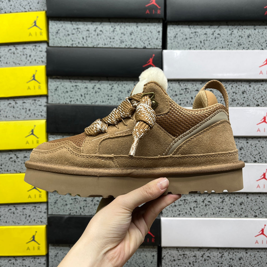 UGG Chestnut Chunky Lace-Up Shoes