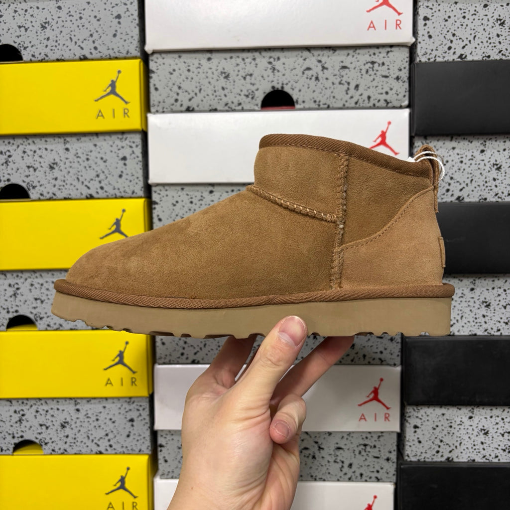 UGG Chestnut Mini Pull-On Ankle Boots