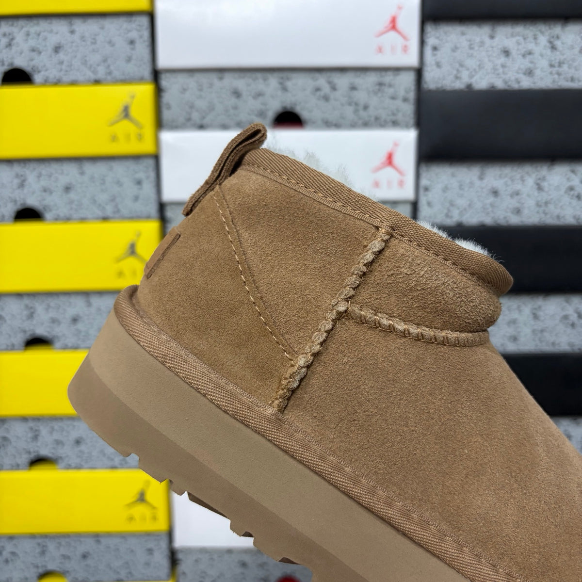 UGG Chestnut Platform Ankle Boots – 3 cm