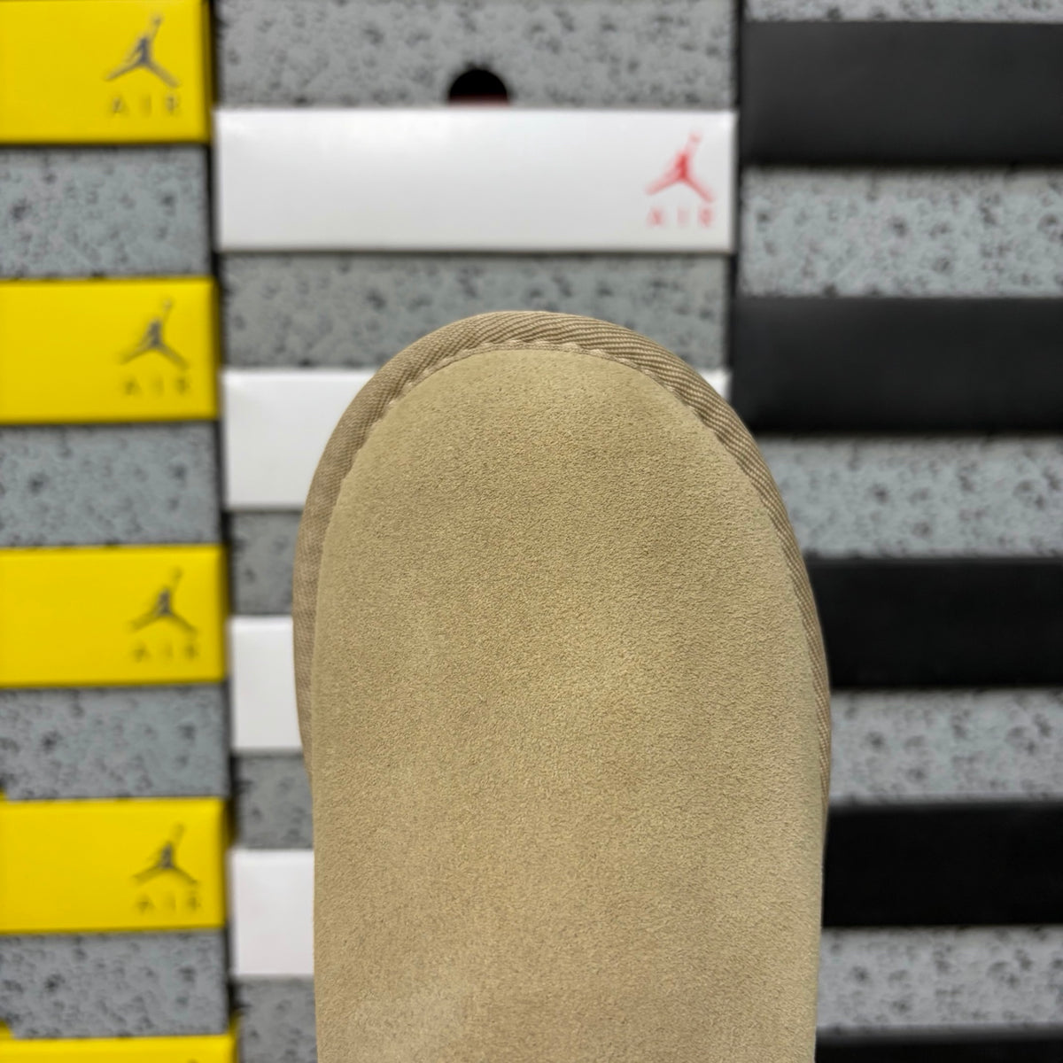 UGG Mustard Platform Ankle Boots – 5 cm