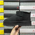 UGG Black Ultra Mini 3cm Platform Ankle Boots