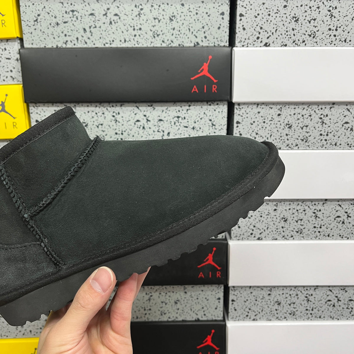 UGG Black Mini Pull-On Ankle Boots