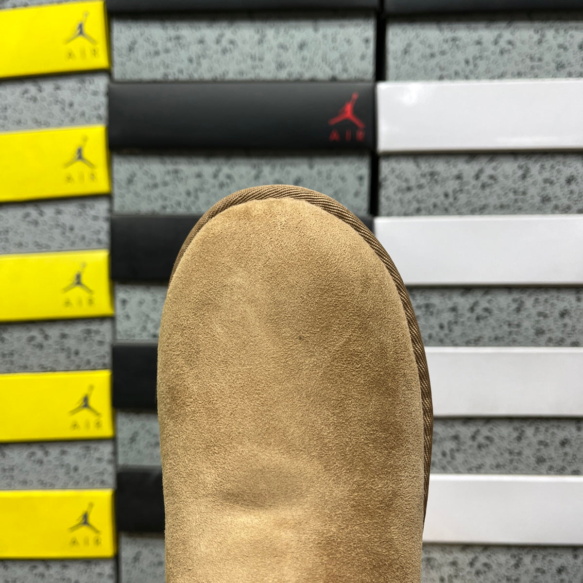 UGG Chestnut Single-Button Short Boots