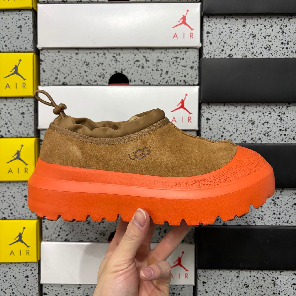 UGG Chestnut Chunky Slip-On Shoes with Orange Sole