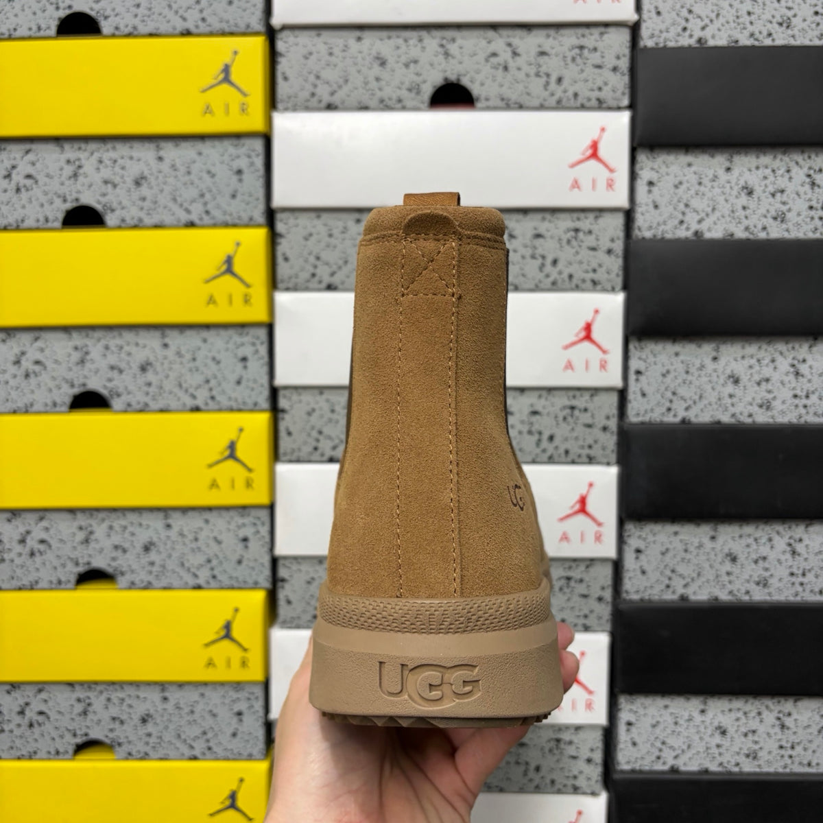 UGG Chestnut Chelsea Ankle Boots with Lug Sole