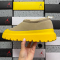 UGG Beige Chunky Slip-On Shoes with Yellow Sole