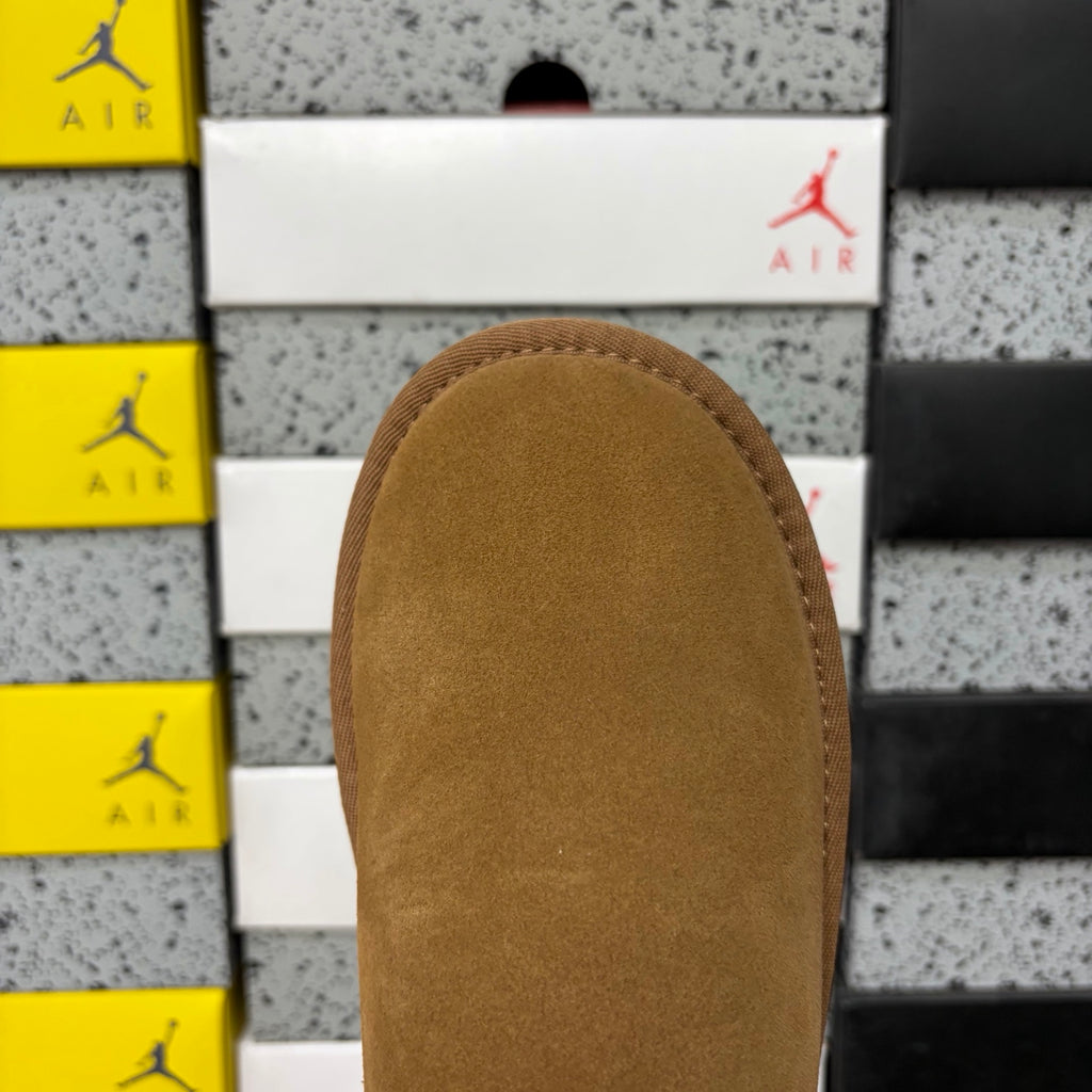 UGG Chestnut Low-Cut Slip-On Shoes with Plush Lining