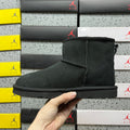 UGG Black Mini Pull-On Ankle Boots