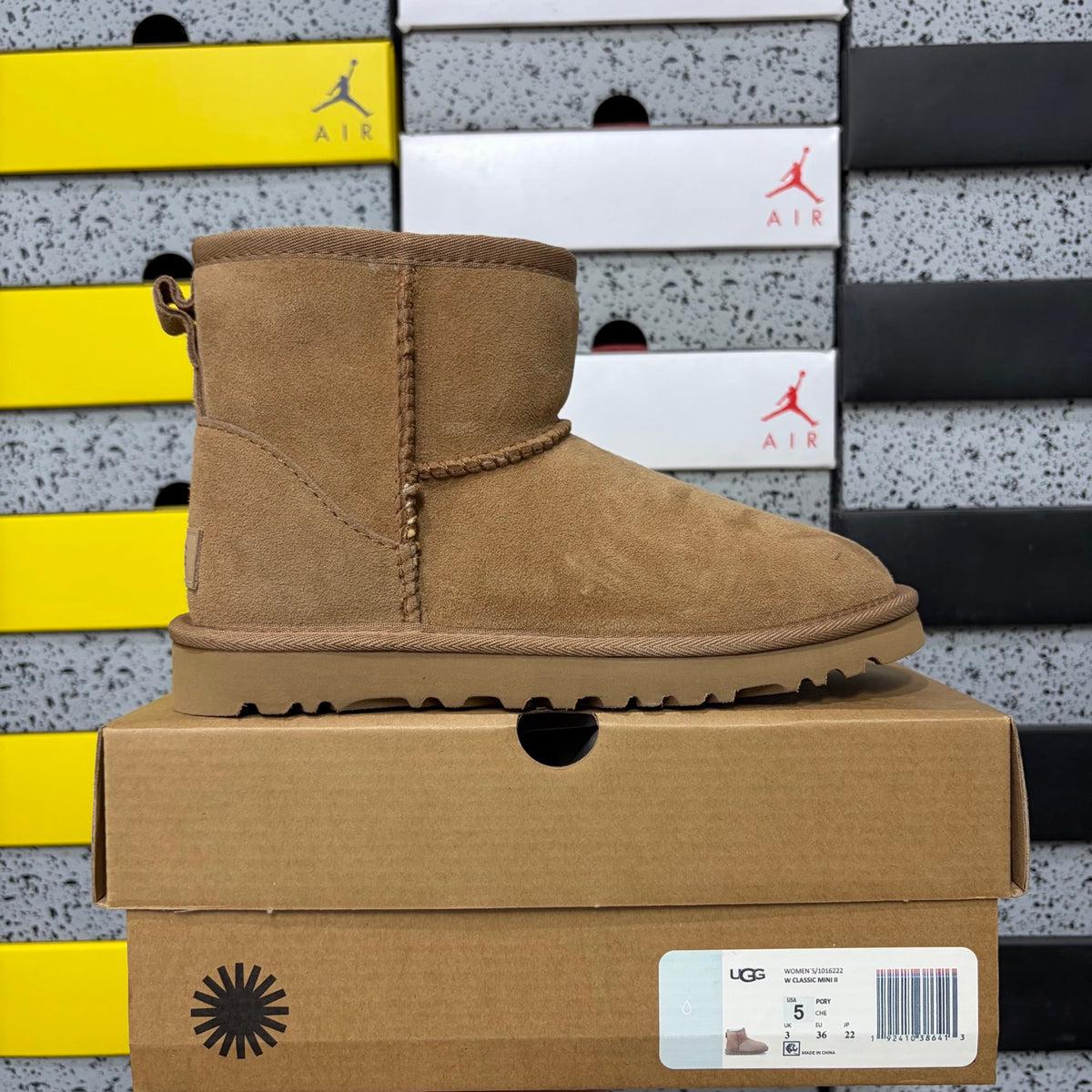 UGG Chestnut Short Pull-On Boots