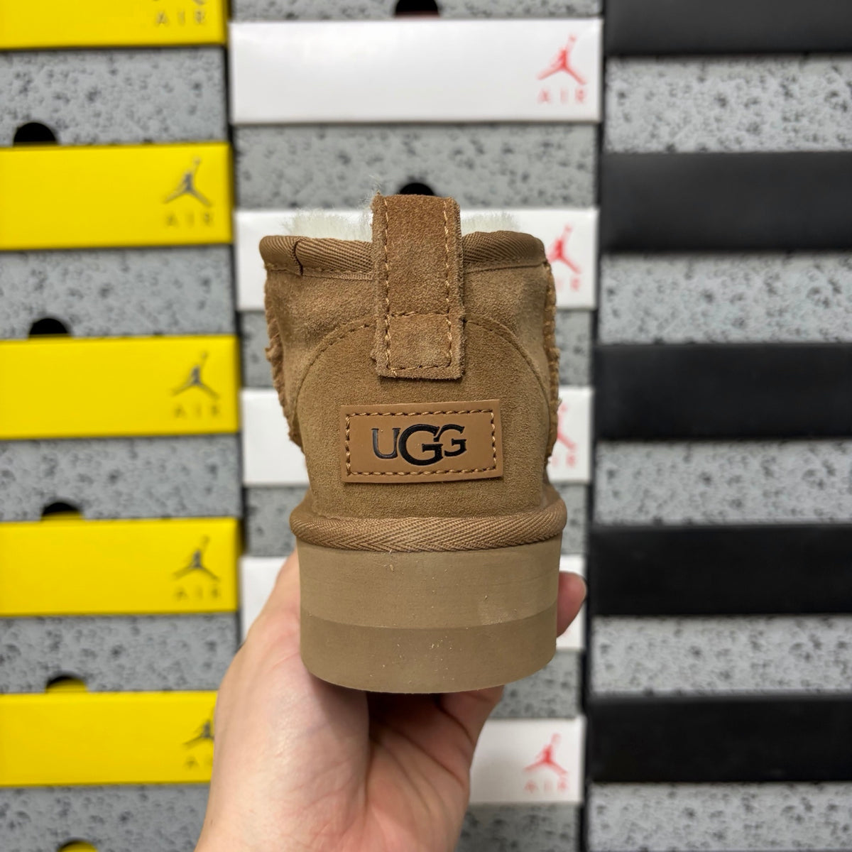 UGG Chestnut Platform Ankle Boots – 3 cm