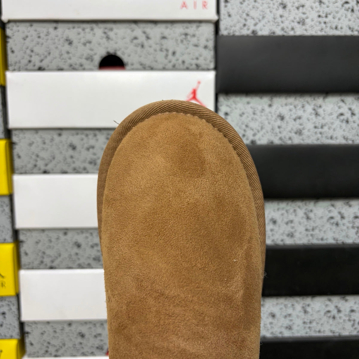 UGG Chestnut Mini Pull-On Boots with Plush Lining