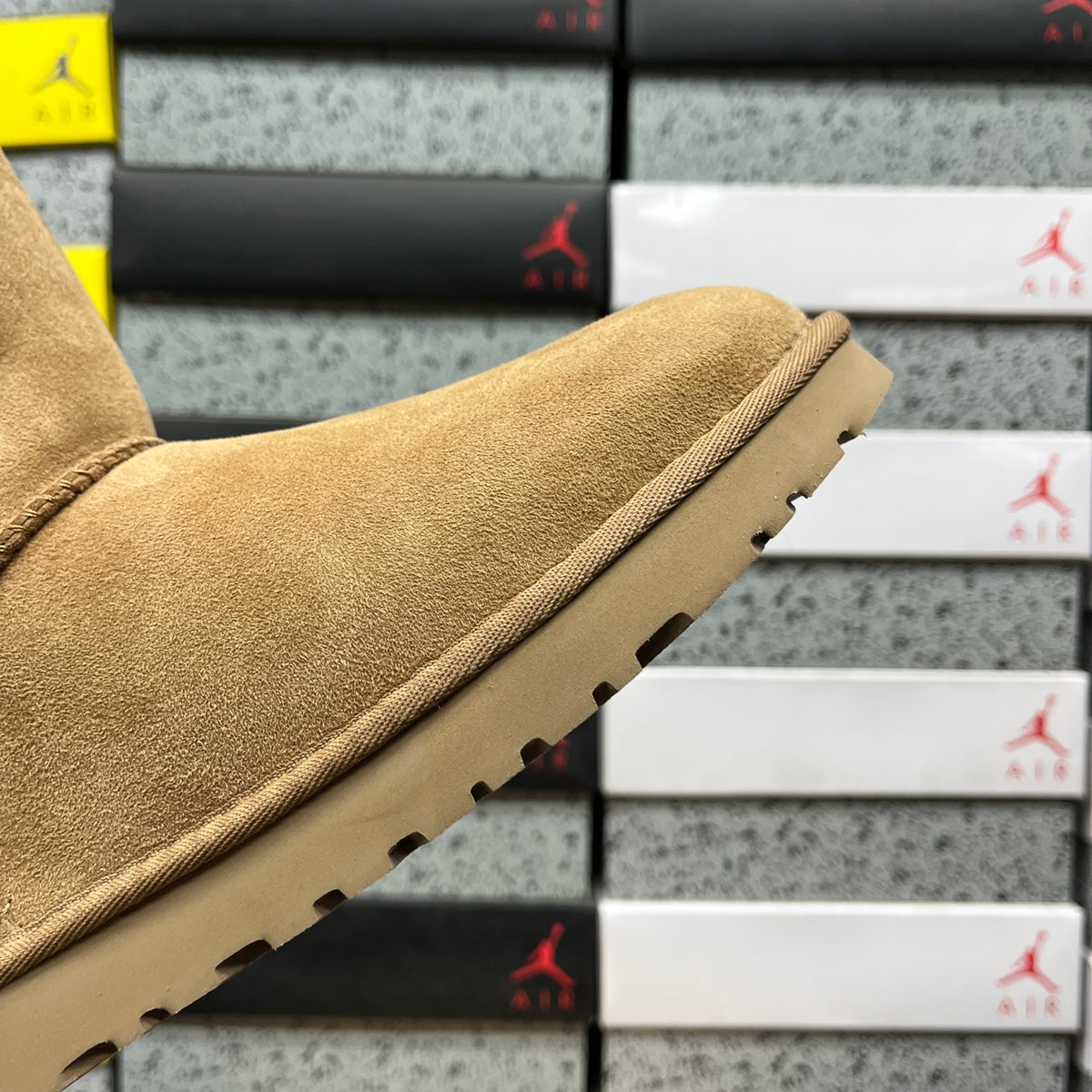 UGG Chestnut Single-Button Short Boots
