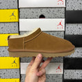 UGG Chestnut Low-Cut Slip-On Shoes with Plush Lining