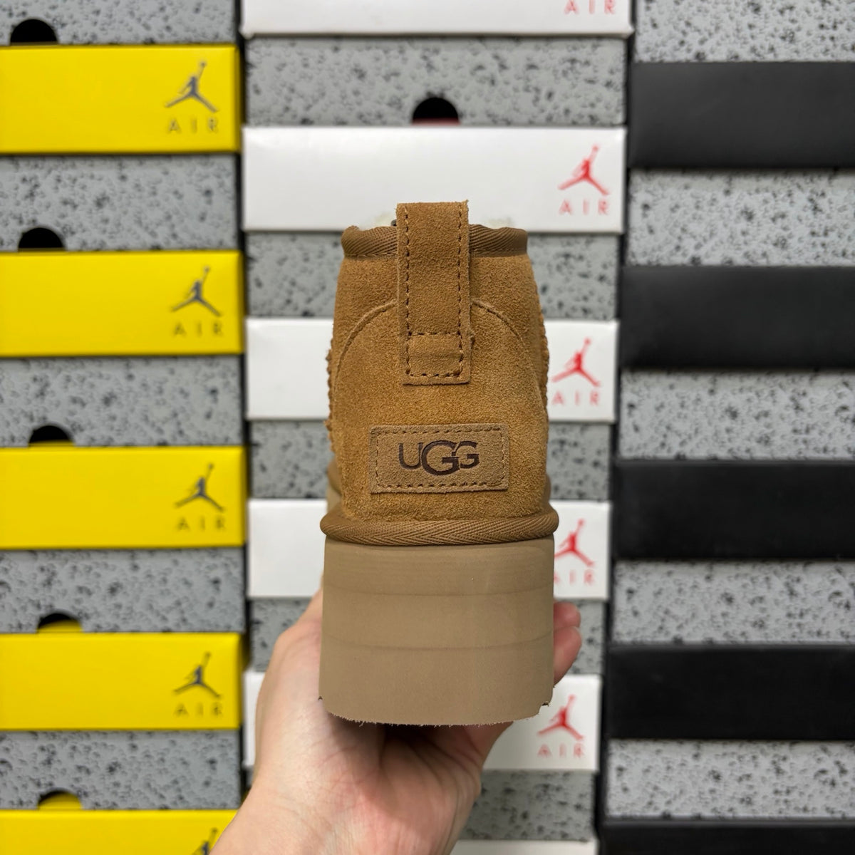 UGG Chestnut Platform Ankle Boots – 5 cm