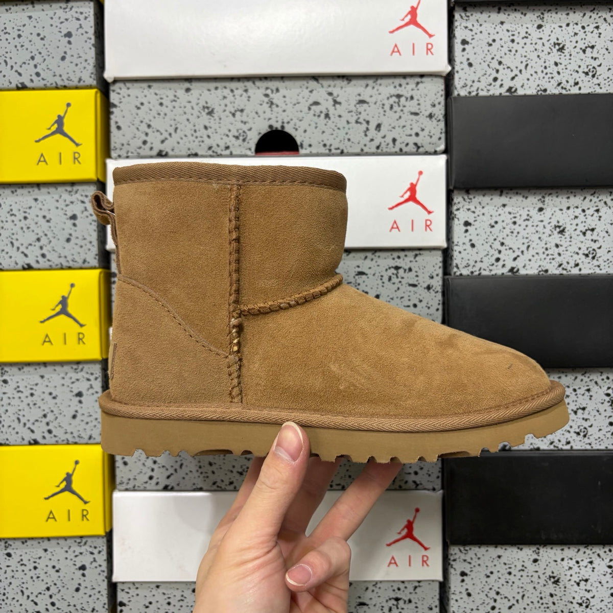 UGG Chestnut Short Pull-On Boots