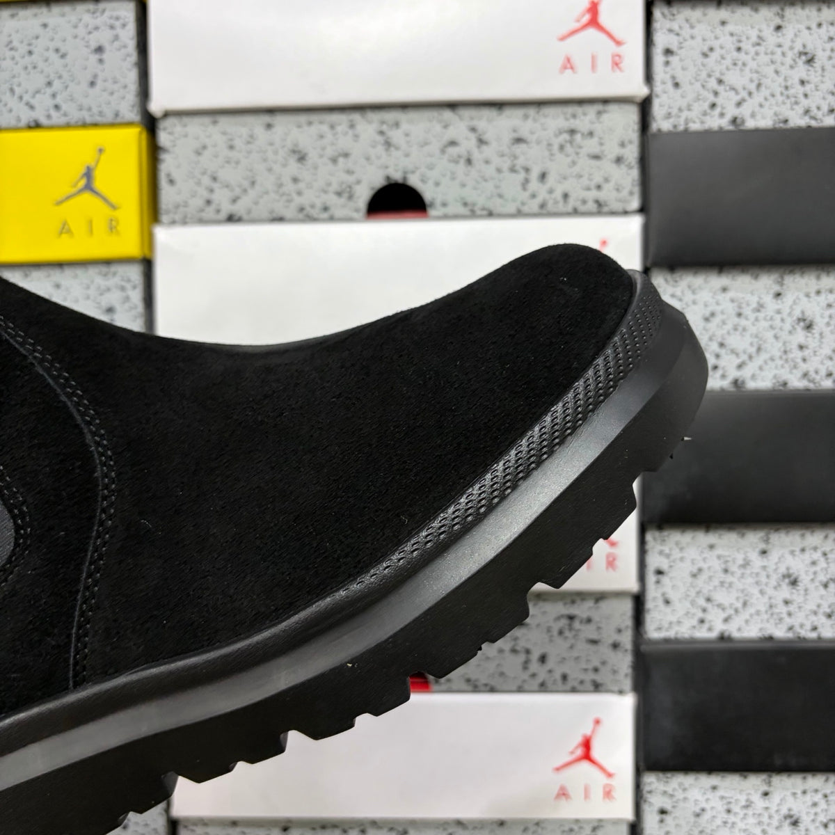 UGG Black Chelsea Ankle Boots with Lug Sole