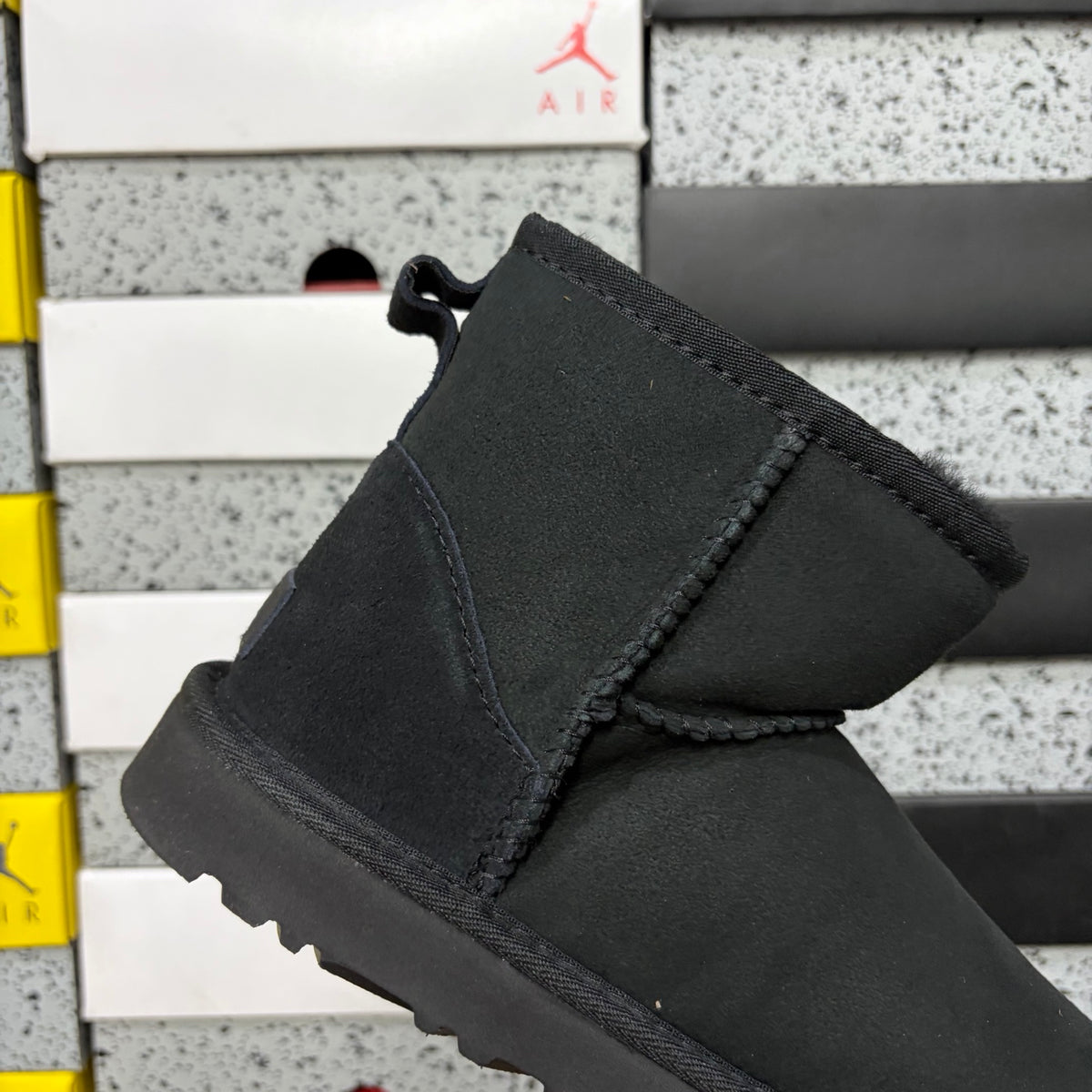 UGG Black Short Pull-On Boots