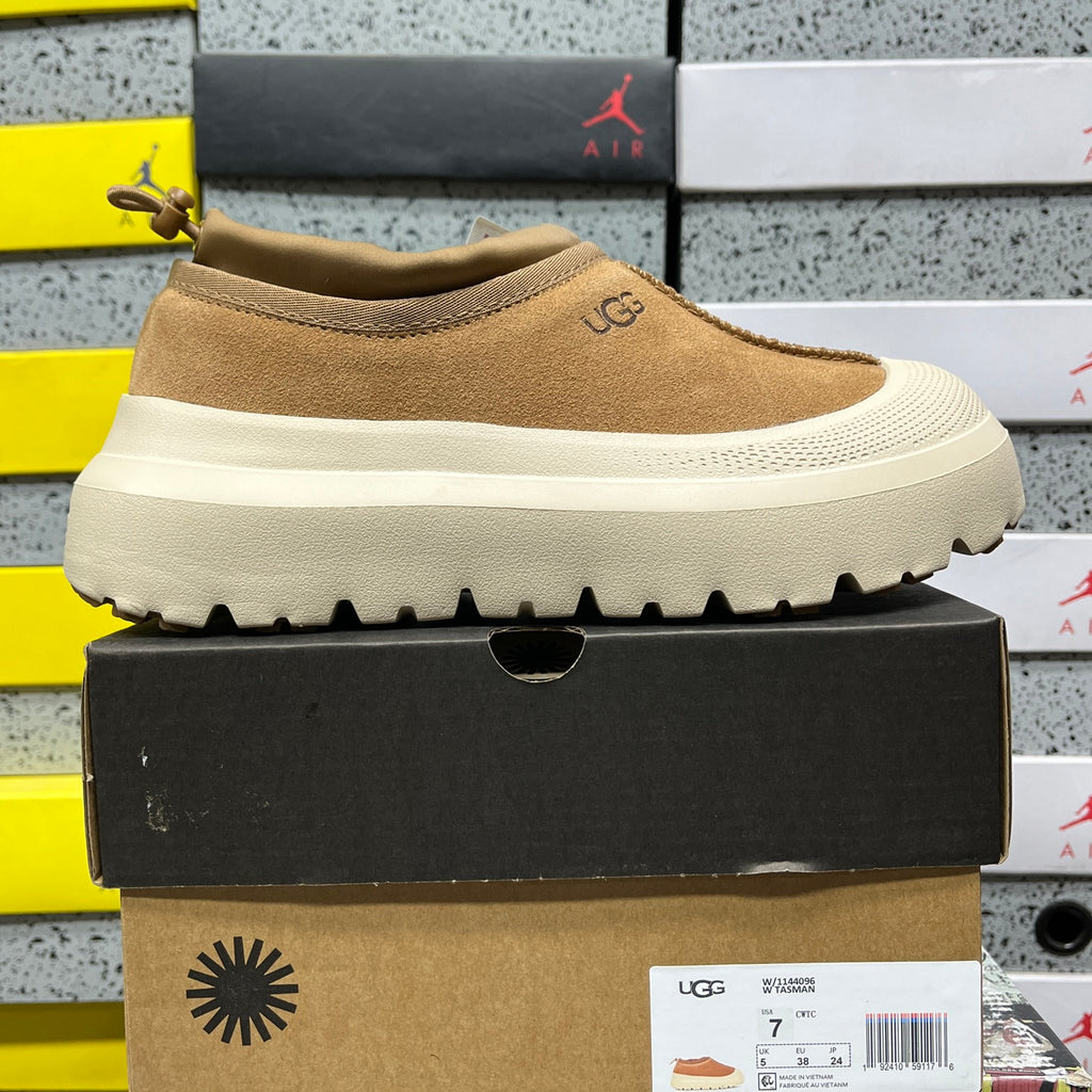UGG Chestnut Chunky Slip-On Shoes with Cream Sole