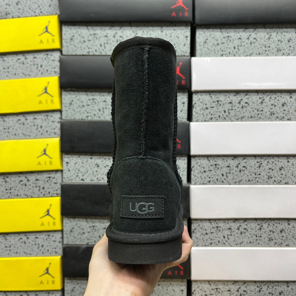 UGG Black Short Pull-On Boots