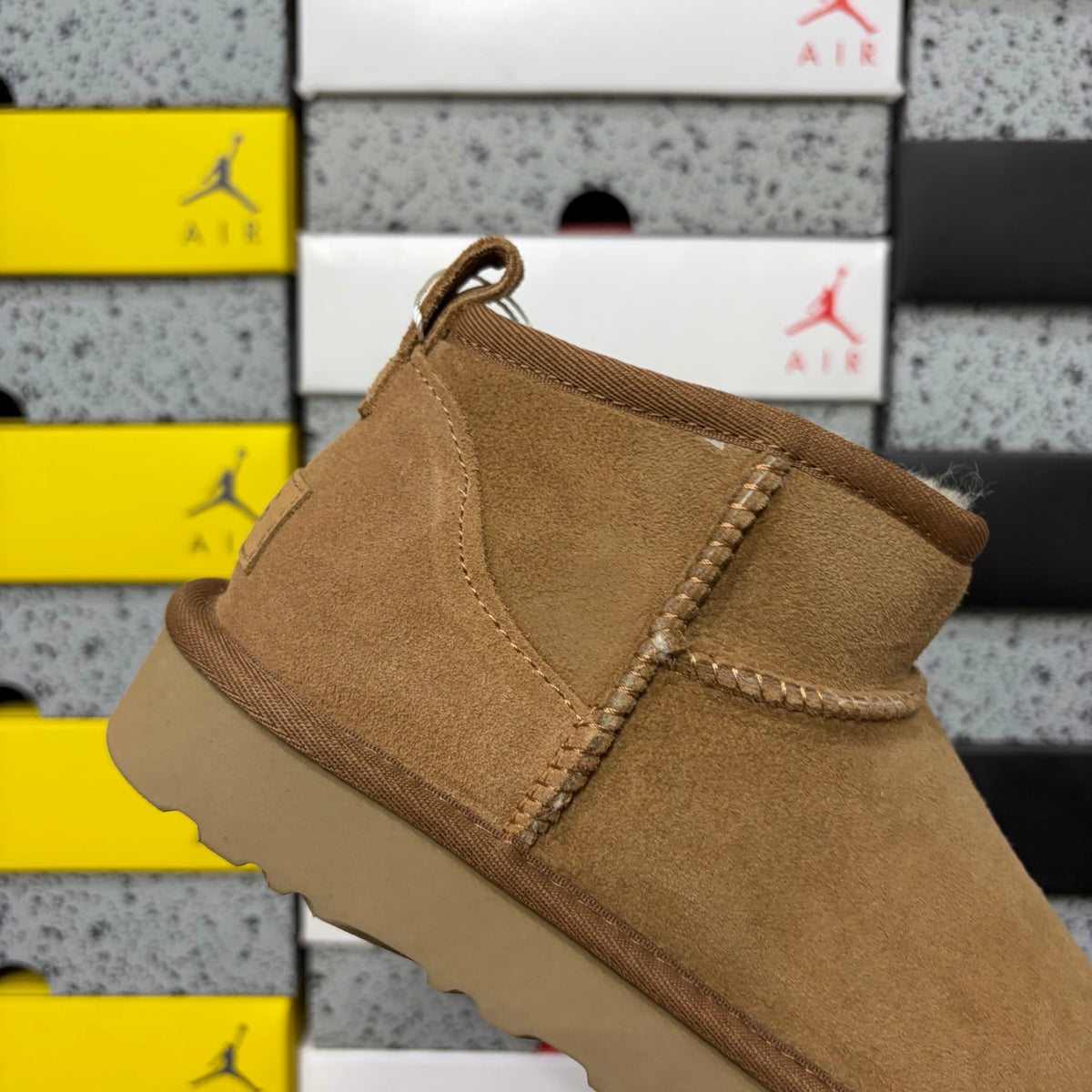 UGG Chestnut Mini Pull-On Ankle Boots