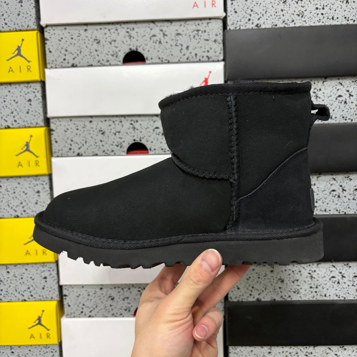 UGG Black Short Pull-On Boots