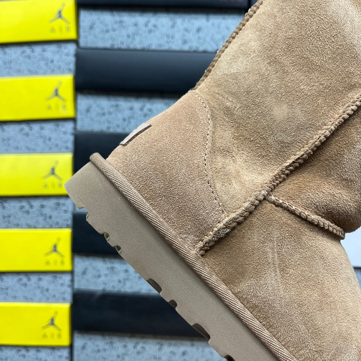 UGG Chestnut Short Pull-On Boots